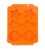 Forma na pečení vánočního cukroví ORION 23x17x1,5cm Orange