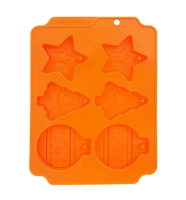 Forma na pečení vánočního cukroví ORION 23x17x1,5cm Orange
