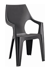 Židle zahradní KETER Dante Highback Graphite
