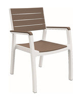 Křeslo zahradní KETER Harmony White/Cappuccino