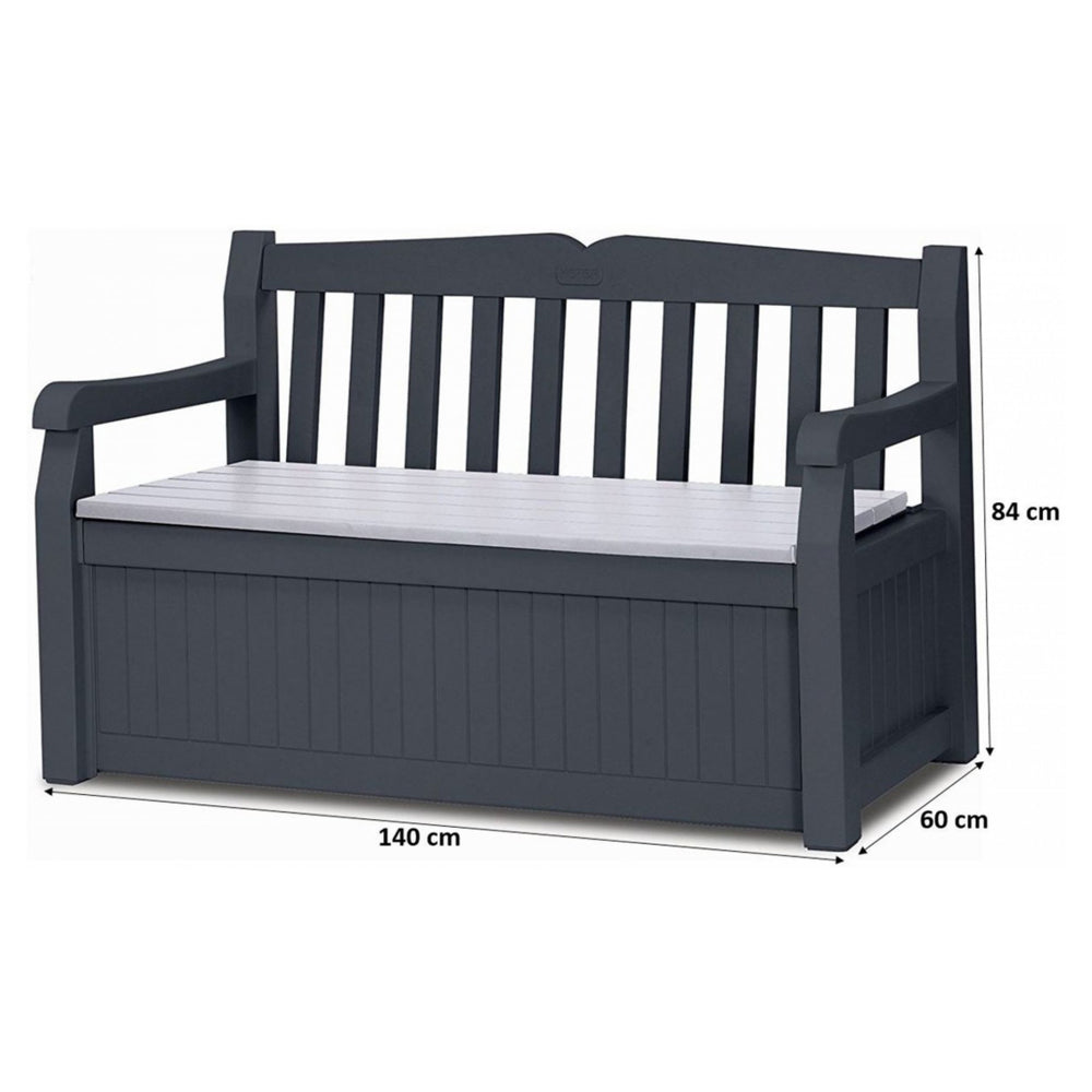 Lavice zahradní KETER Eden Garden Bench 265l Grey