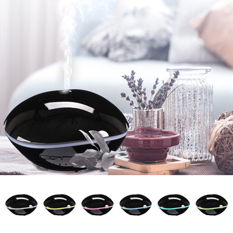 Aroma difuzér SIXTOL Stone Black Gloss