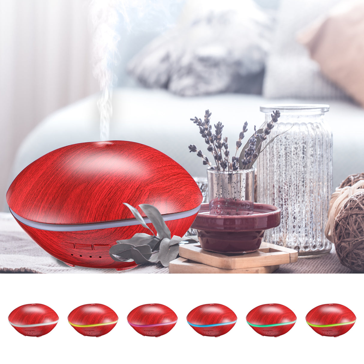 Aroma difuzér SIXTOL Stone Red Wood