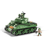 Stavebnice COBI 2550 II WW Sherman M4A3E2 Jumbo, 720 k, 2 f
