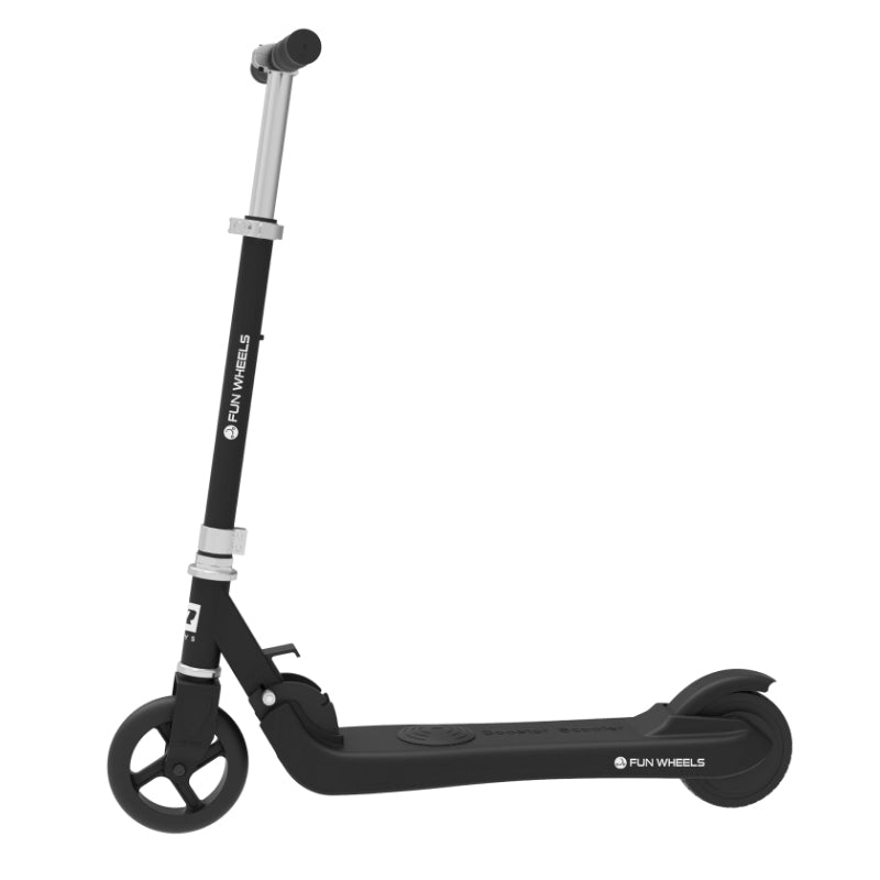 Koloběžka elektrická REBEL Fun Wheels Black dětská