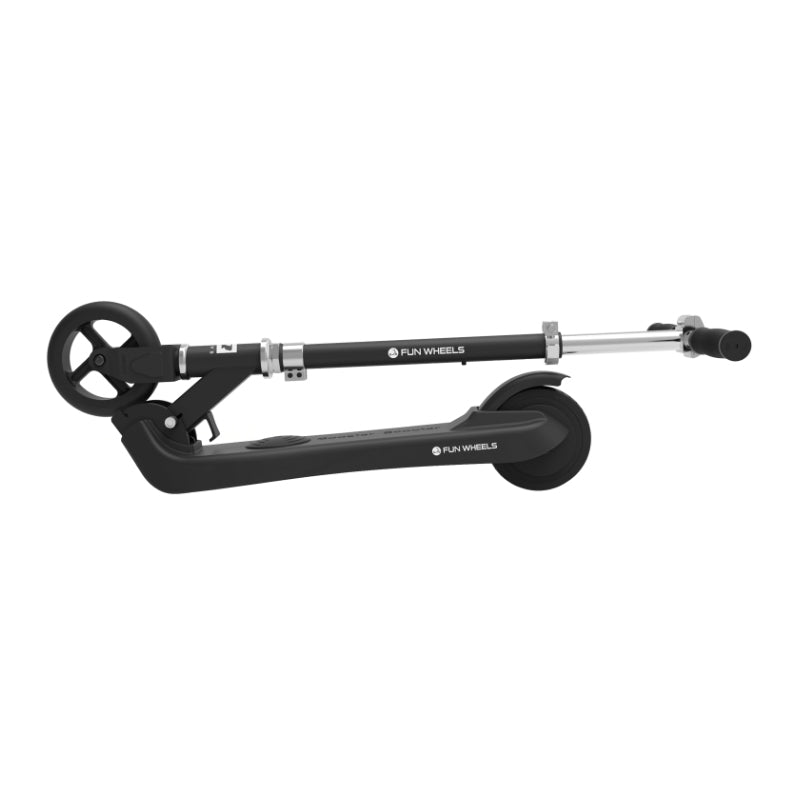 Koloběžka elektrická REBEL Fun Wheels Black dětská