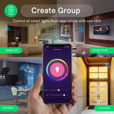 Smart LED žárovka E27 9W RGB NOUS P3 WiFi Tuya
