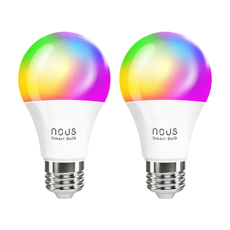 Smart LED žárovka E27 9W RGB NOUS P3/2pack WiFi Tuya sada 2ks