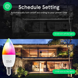 Smart LED žárovka E14 4,5W RGB NOUS P4/2pack WiFi Tuya sada 2ks