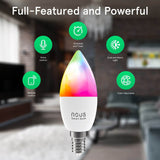 Smart LED žárovka E14 4,5W RGB NOUS P4/2pack WiFi Tuya sada 2ks