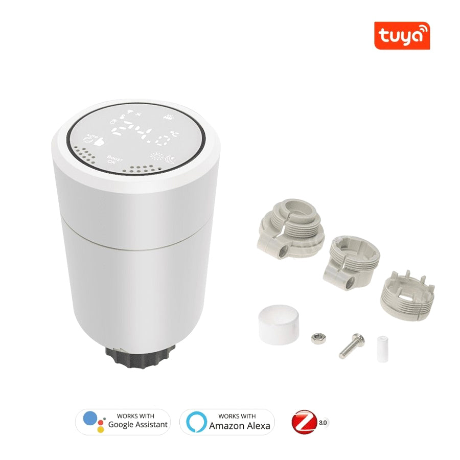 Smart termostatická hlavice IMMAX NEO 07732L ZigBee Tuya