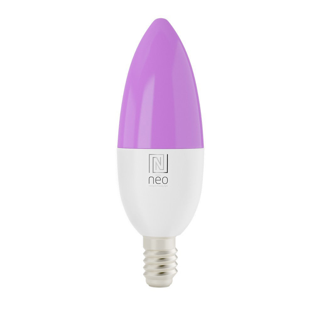Smart LED žárovka E14 6W RGBW IMMAX NEO 07716L WiFi Tuya