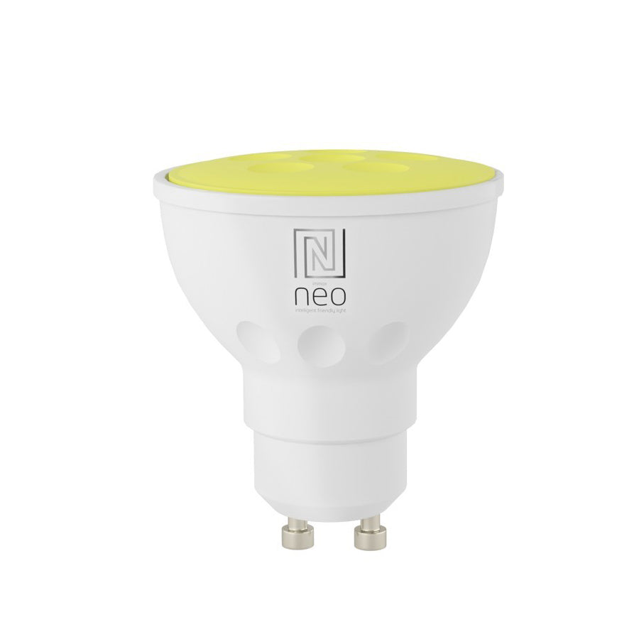 Smart LED žárovka GU10 6W RGB+CCT IMMAX NEO 07724C WiFi Tuya sada 3ks