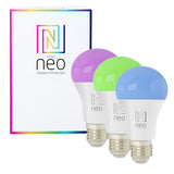 Smart LED žárovka E27 9W RGBW IMMAX NEO 07712C WiFi Tuya sada 3ks