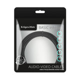 Kabel KRUGER & MATZ KM1263 Basic USB/USB-C 1m Black