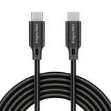 Kabel KRUGER & MATZ KM1261 Basic USB-C/USB-C 2,5m Black