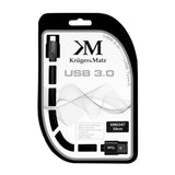 Kabel KRUGER & MATZ KM0347 USB 3.0/USB-C 0,5m Black