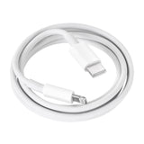 Kabel REBEL RB-6009-100-W USB-C/Lightning 1m White