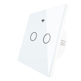 Smart vypínač osvětlení MOES Light Button Switch WS-EU2 WiFi Tuya