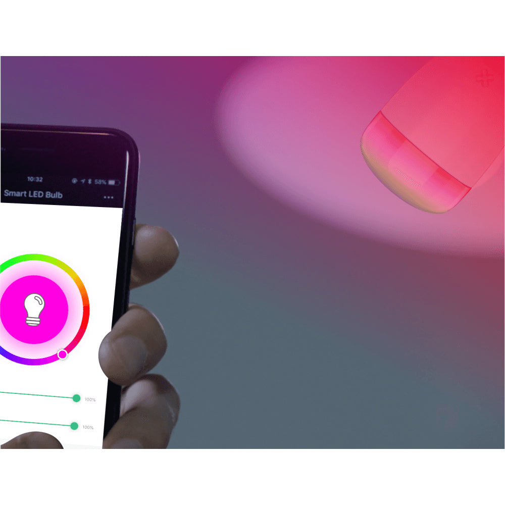 Smart LED žárovka E27 6W RGBW WOOX R5085 WiFi Tuya