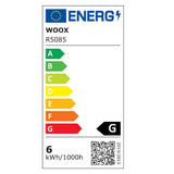 Smart LED žárovka E27 6W RGBW WOOX R5085 WiFi Tuya