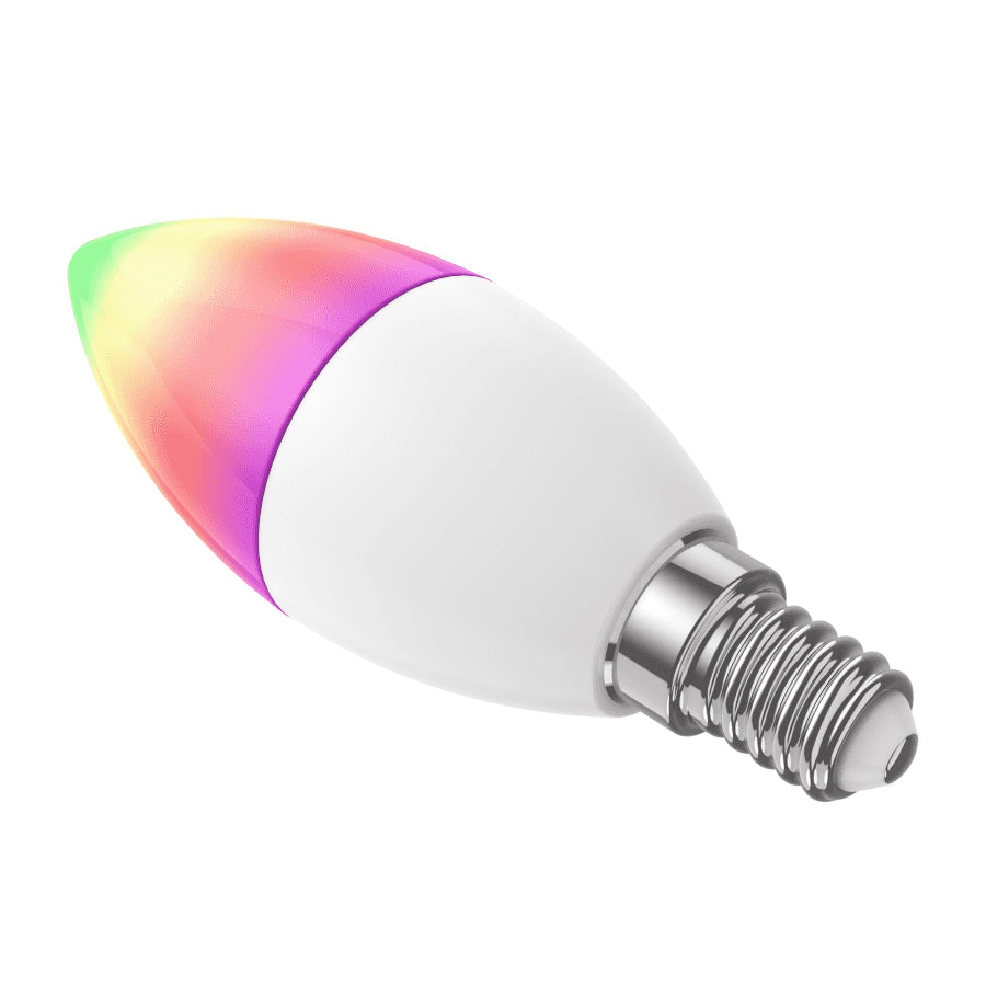 Smart LED žárovka E14 5W RGB CCT WOOX R9075/2pack WiFi Tuya sada 2ks