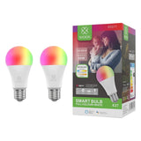 Smart LED žárovka E27 10W RGB CCT WOOX R9077/2pack ZigBee Tuya sada 2ks