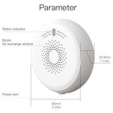Smart detektor plynu MOES Gas Detector ZigBee Tuya