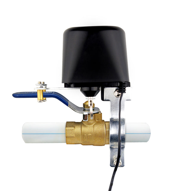 Smart motorizovaný zavírač ventilu MOES WV-LZ-BK Water Valve WiFi Tuya