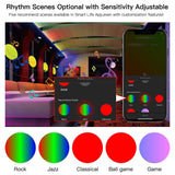 Smart LED pásek 12V 40LED/m IP65 24W RGB MOES LED Light Strip 5m WiFi Tuya