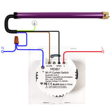 Smart ovladač žaluzií a rolet MOES Curtain Switch Module WiFi Tuya