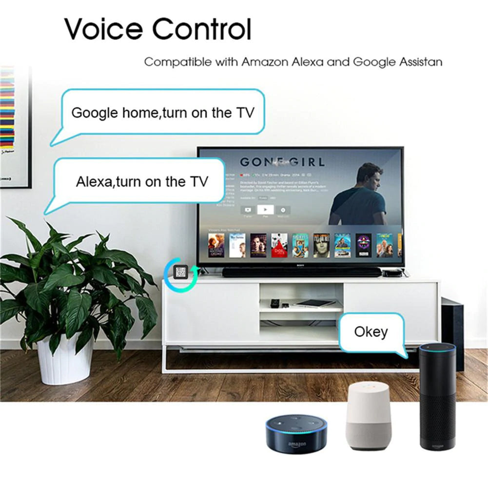 Smart teploměr s měřením vlhkosti MOES Temperature and Humidity Sensor WiFi Tuya