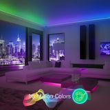 Smart LED pásek 24V 30LED/m IP44 12W RGB NOUS F6 5m Bluetooth Tuya