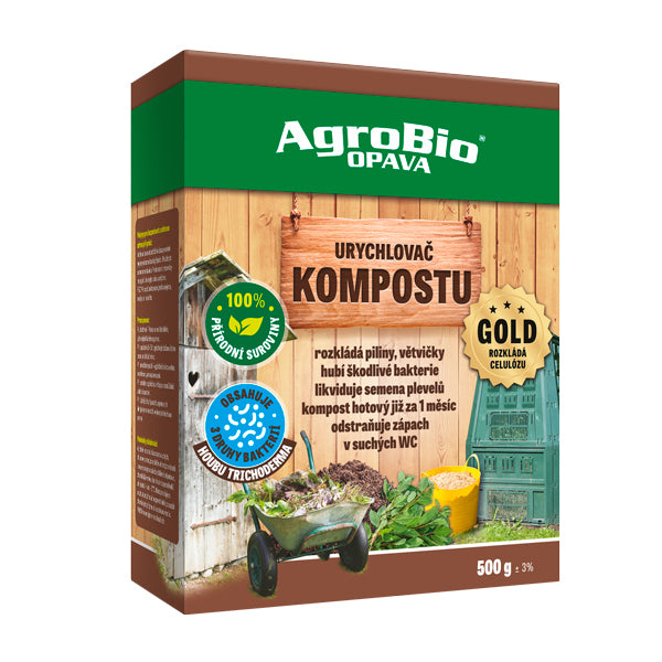 Urychlovač kompostu AGROBIO Gold 500g