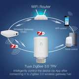 Smart termostatická hlavice MOES Thermostatic Radiator Valve TS0601 ZigBee Tuya