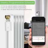 Smart termostatická hlavice MOES Thermostatic Radiator Valve TS0601 ZigBee Tuya