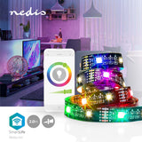 Smart LED pásek pro TV 5V 60LED/m IP20 4W RGB NEDIS BTLS20RGBW 2m Bluetooth Tuya