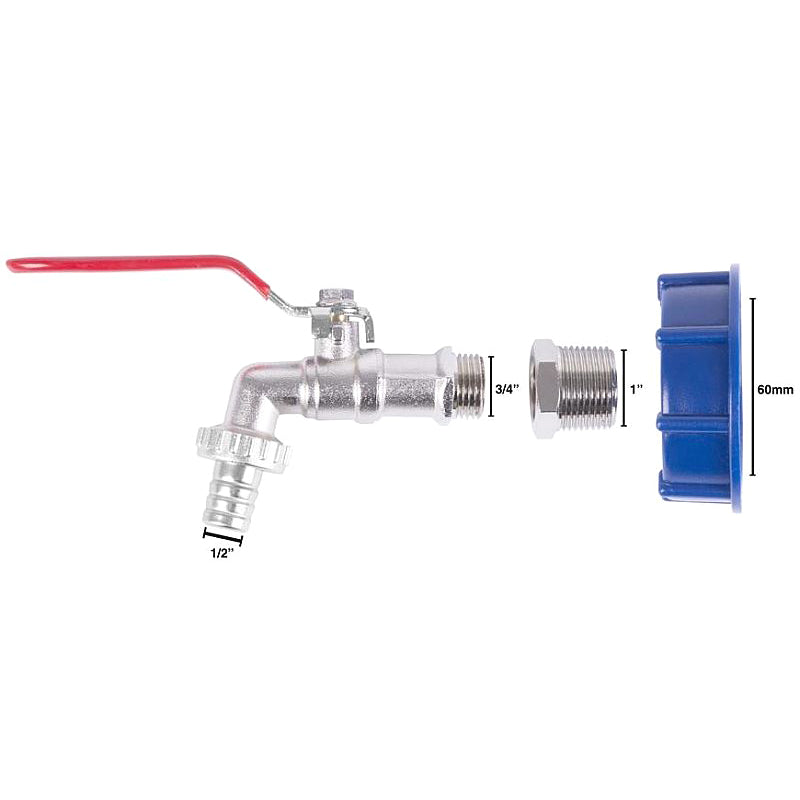 Ventil na IBC nádrž STREND PRO 256929 3/4"