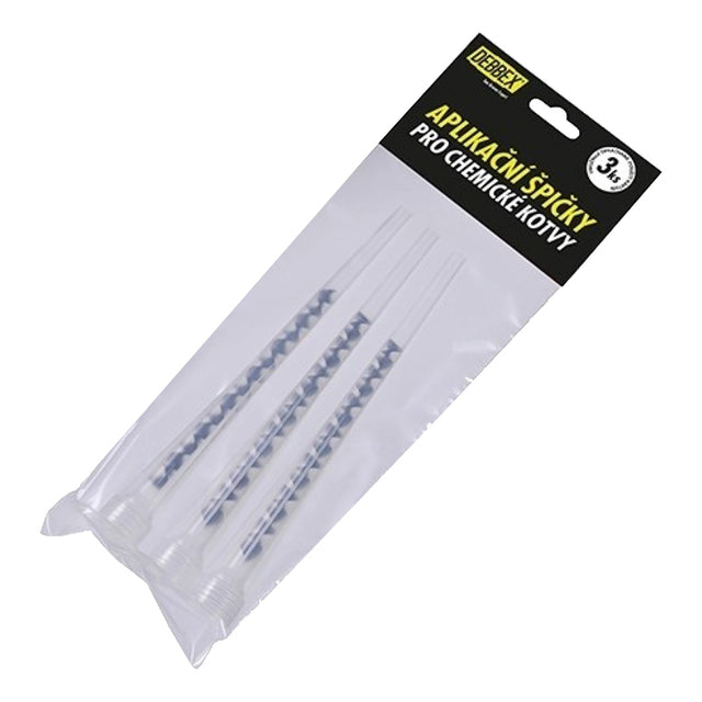 Aplikační špičky pro chemické kotvy DEBBEX 3ks