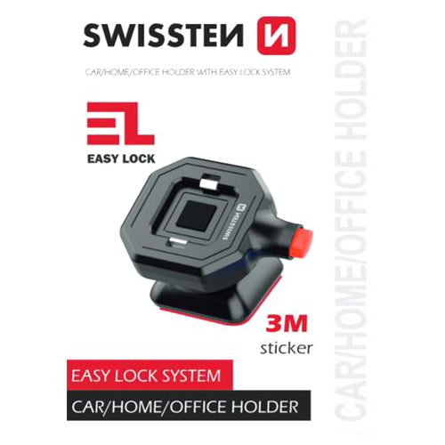Držák SWISSTEN EASY LOCK CAR/HOME/OFFICE