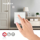 Smart vypínač NEDIS ZBWS40WT ZigBee Tuya