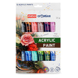Barvy akrylové EASY Creative 12ks 20ml