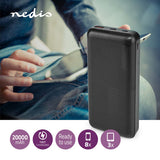 PowerBank NEDIS UPBKPD20000BK 20000mAh