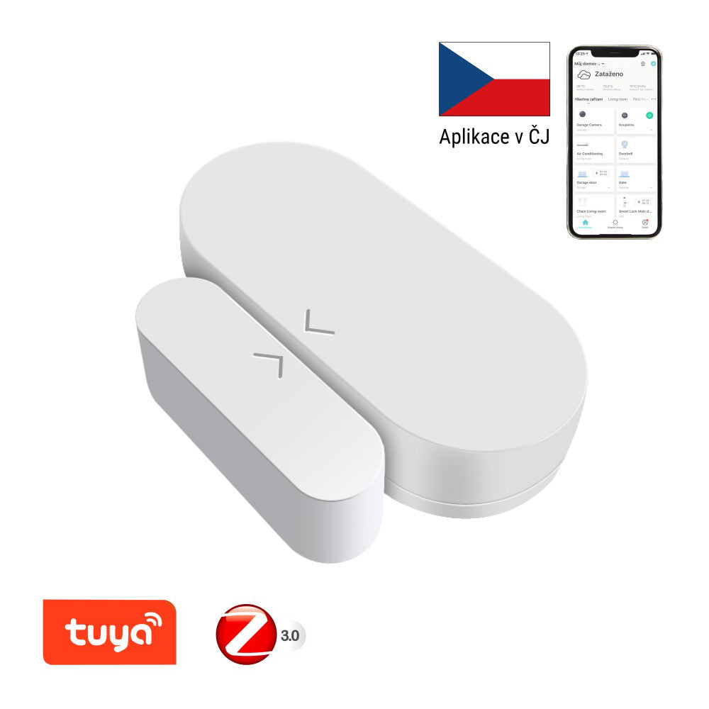 Smart detektor na dveře/okno IMMAX NEO 07518L ZigBee Tuya