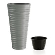 Květináč SAND SLIM šedý kámen 29,6cm
