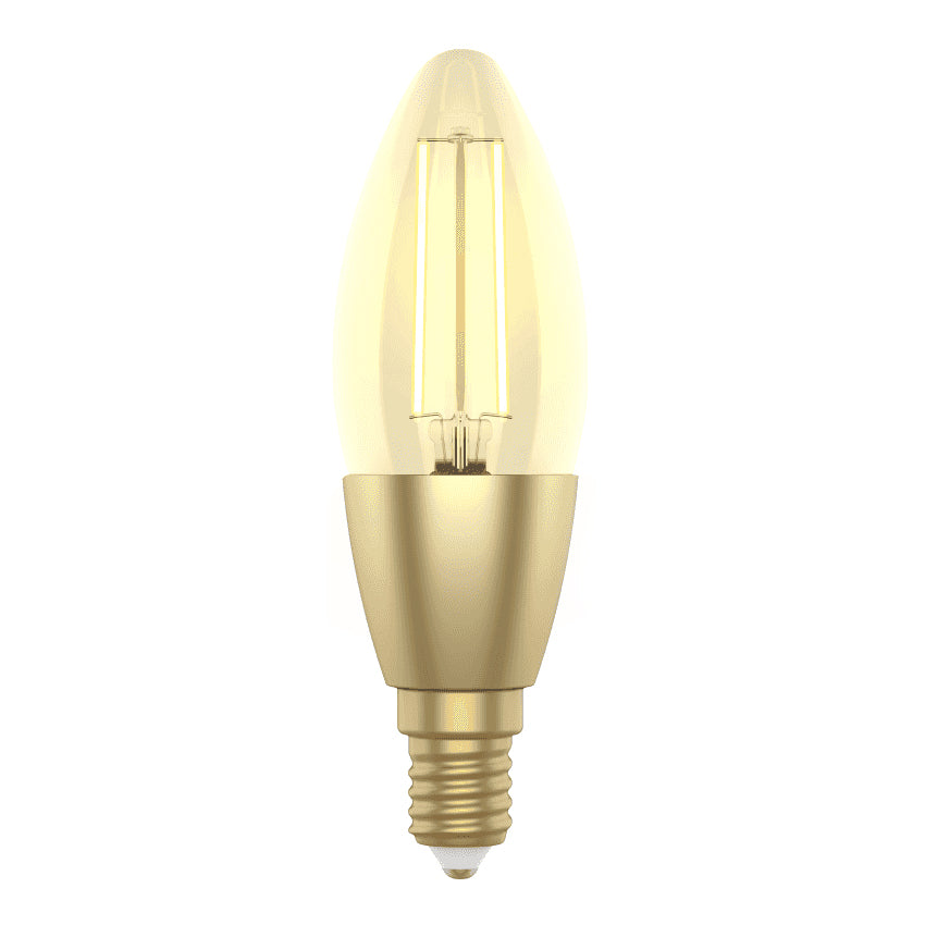 Smart LED žárovka E14 4,9W teplá bílá WOOX R5141 WiFi Tuya