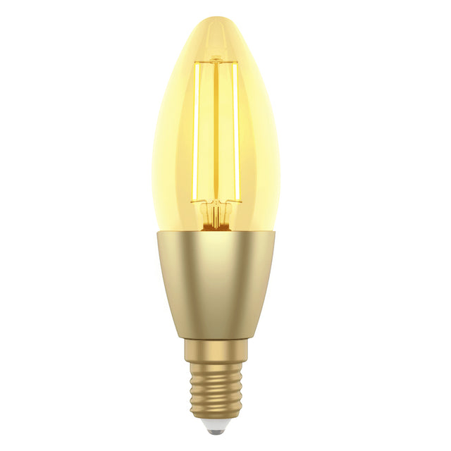 Smart LED žárovka E14 4,9W teplá bílá WOOX R5141 WiFi Tuya
