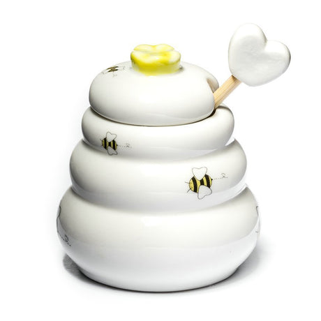 Dóza na med s dřevěnou naběračkou GADGET MASTER Honey Pot