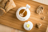 Dóza na med s dřevěnou naběračkou GADGET MASTER Honey Pot
