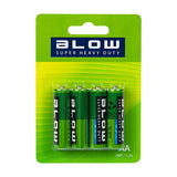 Baterie AA (LR6) Zn-Cl BLOW Super Heavy Duty 4ks / blistr